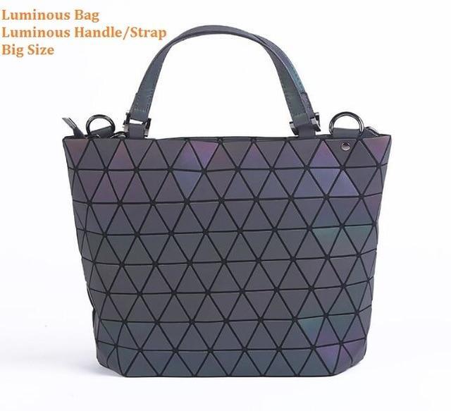 Skanto | Multiple-Style Glow in Dark Premium Quality Designer Luminous Geometric Shoulder Handbag For Women