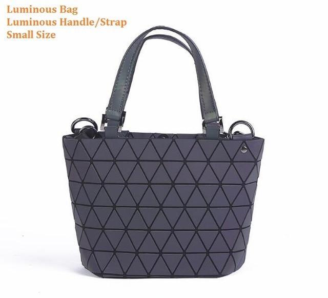 Skanto | Multiple-Style Glow in Dark Premium Quality Designer Luminous Geometric Shoulder Handbag For Women