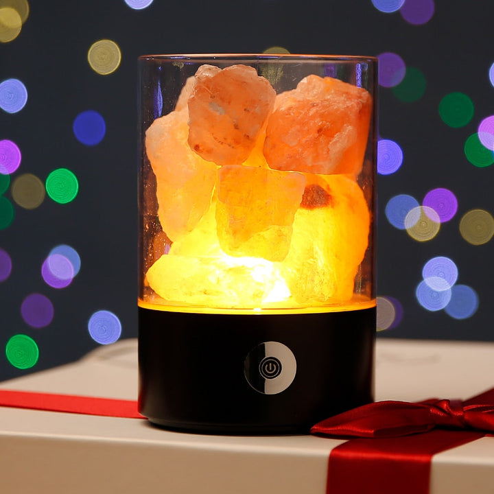 Norvo | Himalaya Salt Skrivebordslampe & Luftrenser Hvit