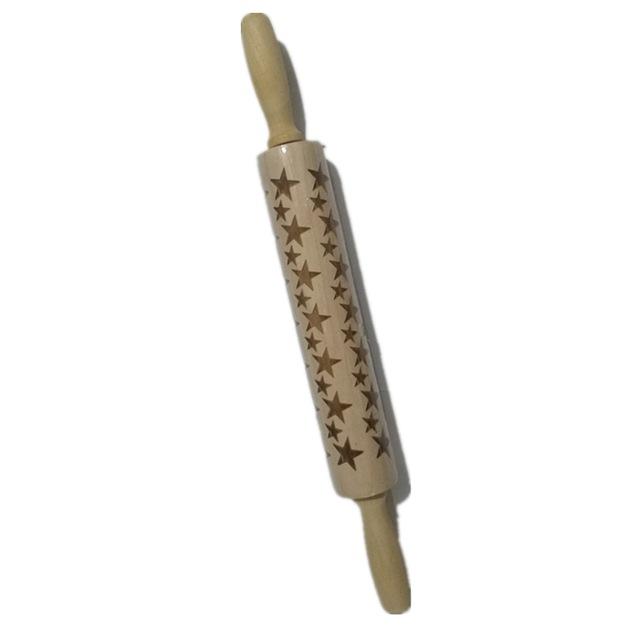 Embossed Holiday Rolling Pins | Skanto