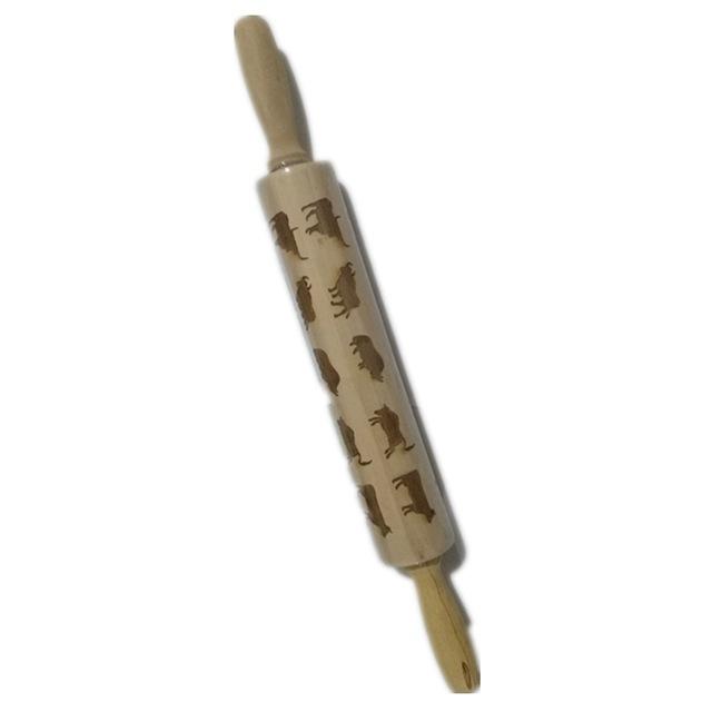 Embossed Holiday Rolling Pins | Skanto