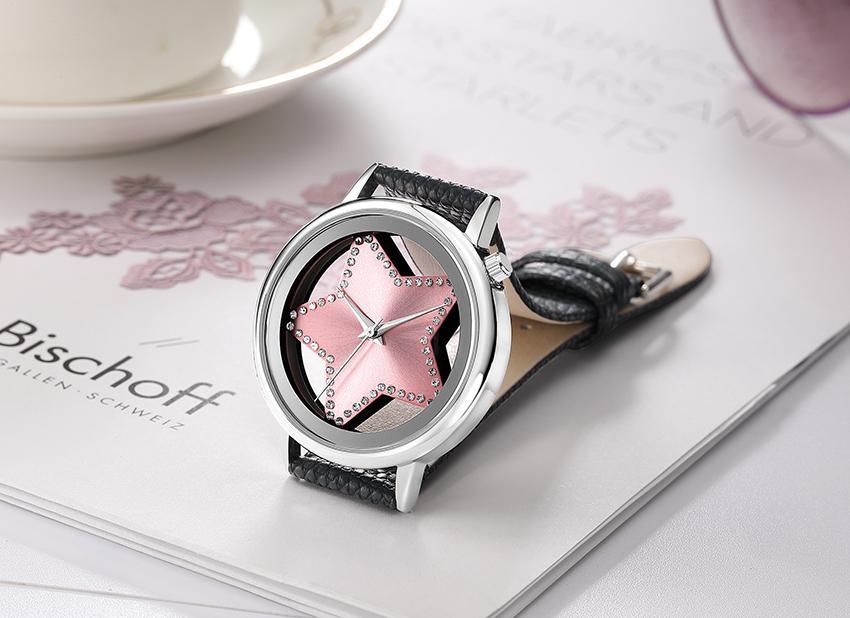 Skanto | Shining Star Glory Hollow Luksus Designer Dame Klokke