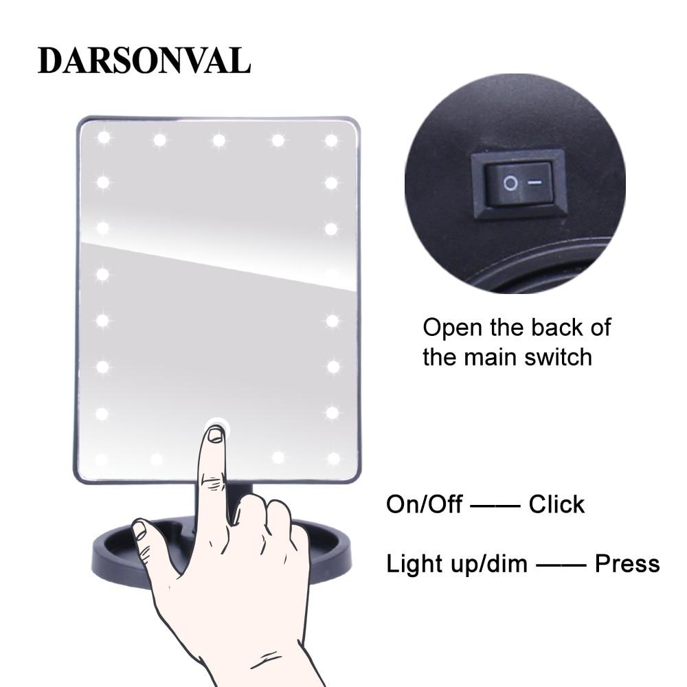 LED Lysramme Sminkespeil | Skanto