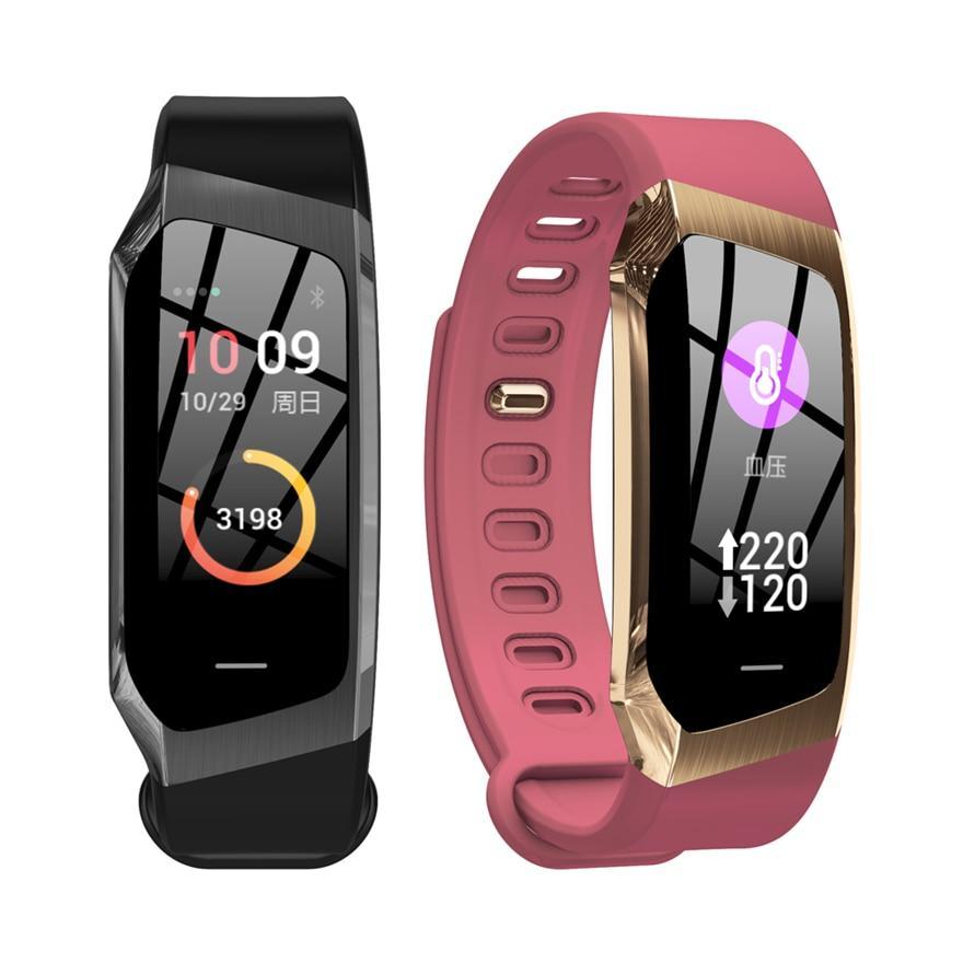 Skanto | Fitband Smartklok Vanntett Blodtrykk Oksygen Hjertefrekvens Monitor Sport Armbånd