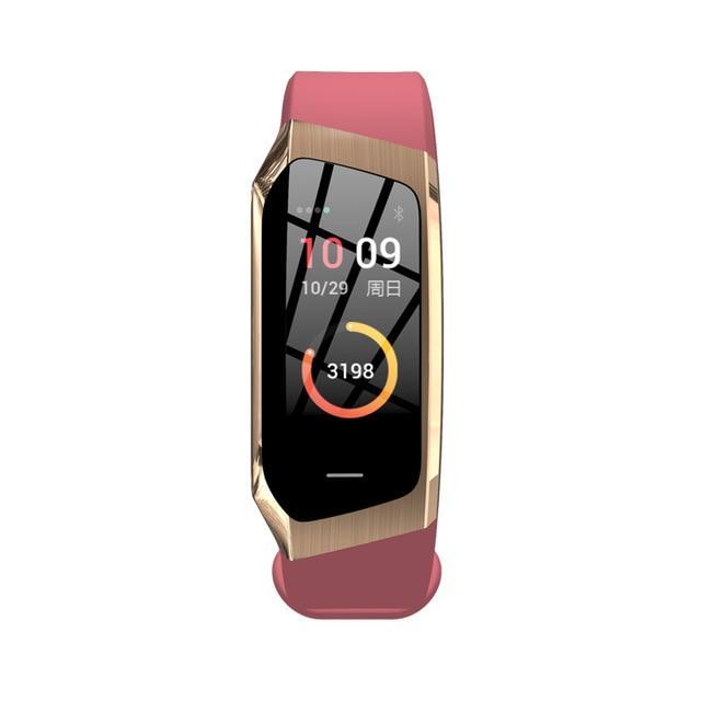 Skanto | Fitband Smartklok Vanntett Blodtrykk Oksygen Hjertefrekvens Monitor Sport Armbånd