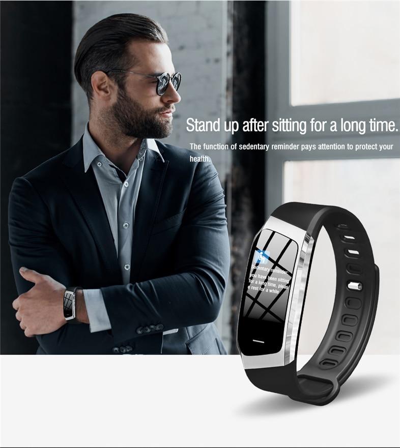 Skanto | Fitband Smartklok Vanntett Blodtrykk Oksygen Hjertefrekvens Monitor Sport Armbånd