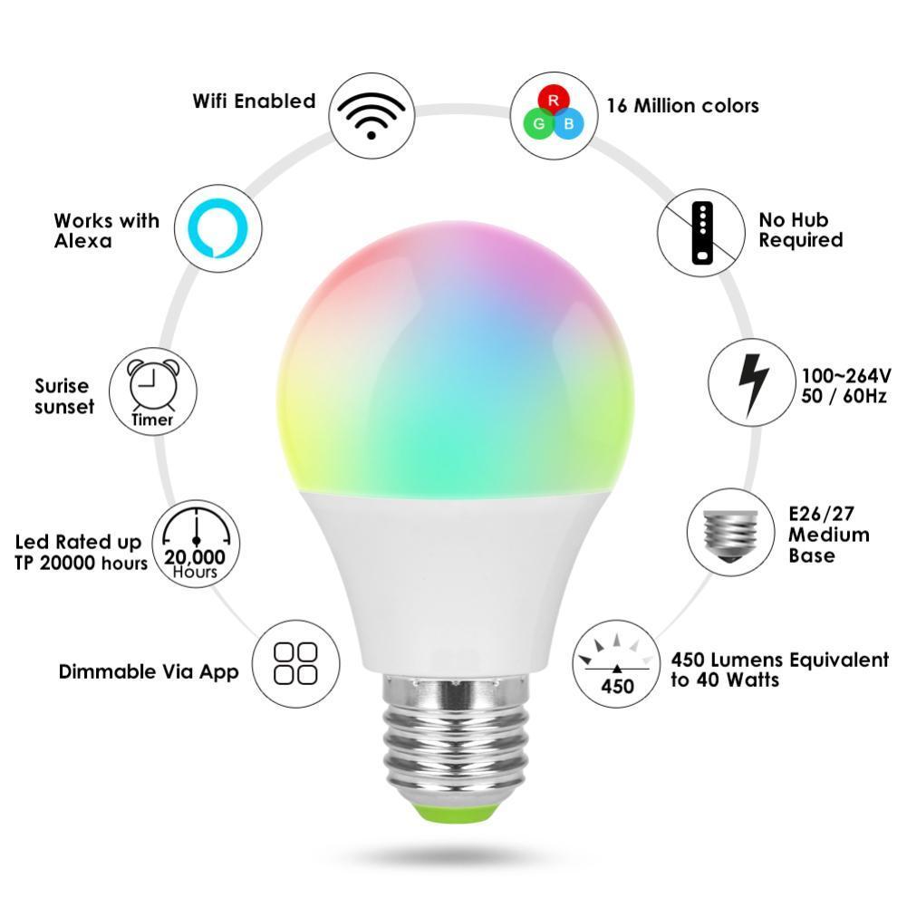 Skanto | Magic Led Smart Lyspære - Smart hjem