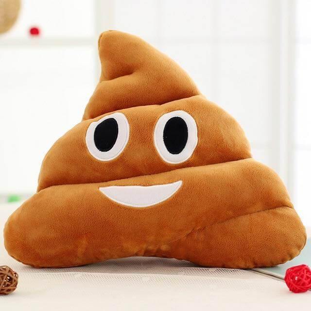Poop Face Emoji Puter | Skanto