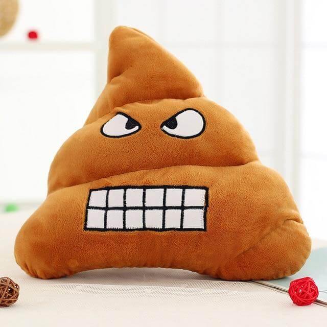 Poop Face Emoji Puter | Skanto