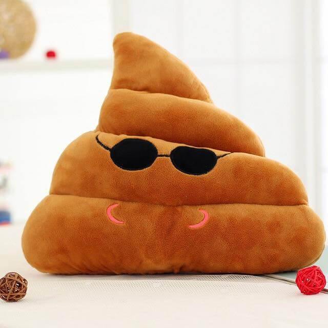 Poop Face Emoji Puter | Skanto