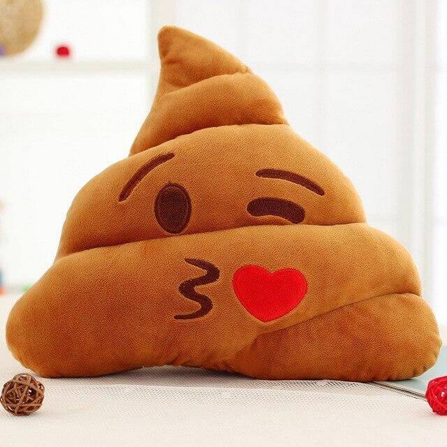 Poop Face Emoji Puter | Skanto