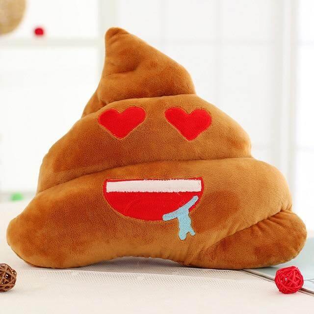 Poop Face Emoji Pute | Skanto