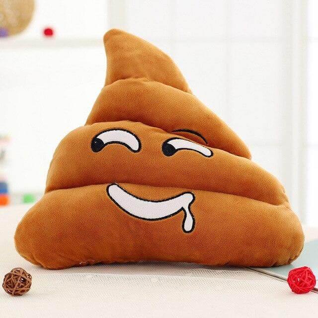 Poop Face Emoji Puter | Skanto
