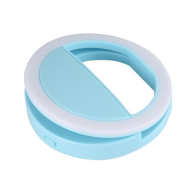 LED Ring Flash Mobil Kamera Lys | Skanto