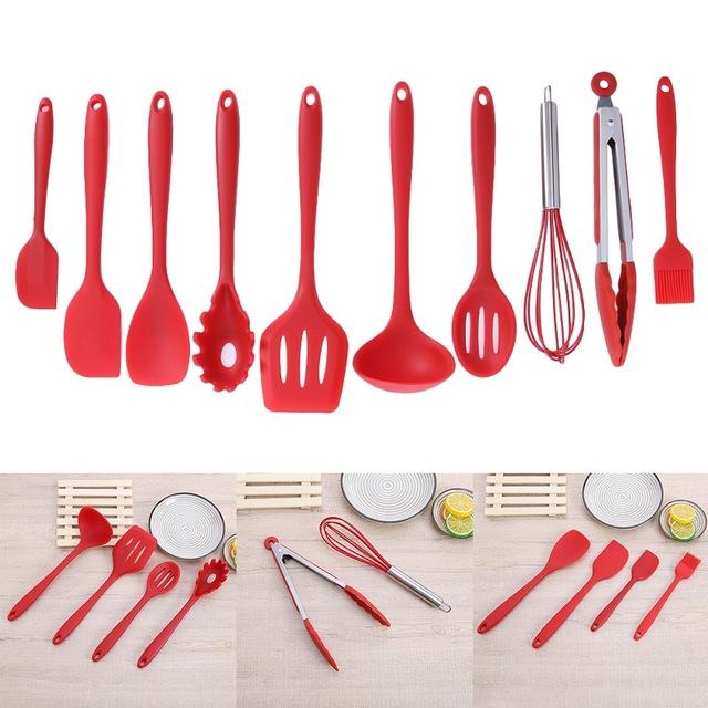 Silicone Kjøkken Utensiler Sett | Skanto