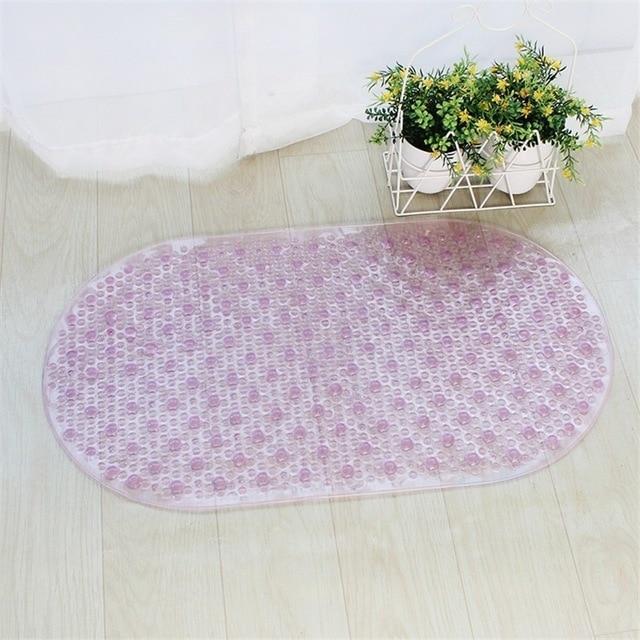 Skanto | Antiskli Baderomsmatte Myk Baderomsmassasje Matte Sugekoppe Non-slip Badekar Teppe