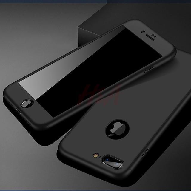 Skanto | 360 Full Protection Telefonveske For iPhone Med Frontglass Deksel