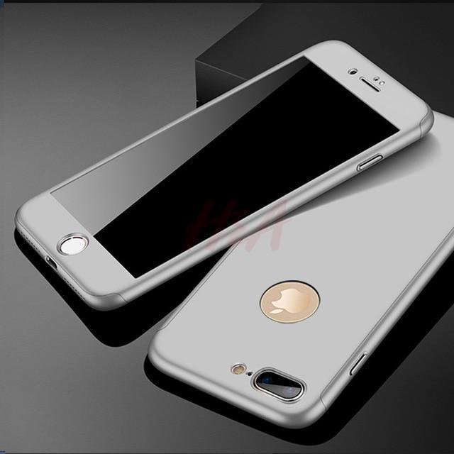 Skanto | 360 Full Protection Telefonveske For iPhone Med Frontglass Deksel
