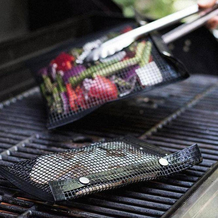 Jackson - Gjenbrukbar Non-Stick BBQ Grilling Mesh Bag | Skanto