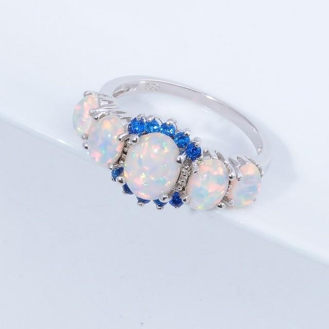 Lux - Fire Opal Granatring | Skanto