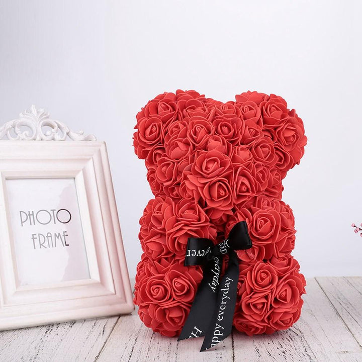 Valentine's Day Rosebud Bear | Skanto