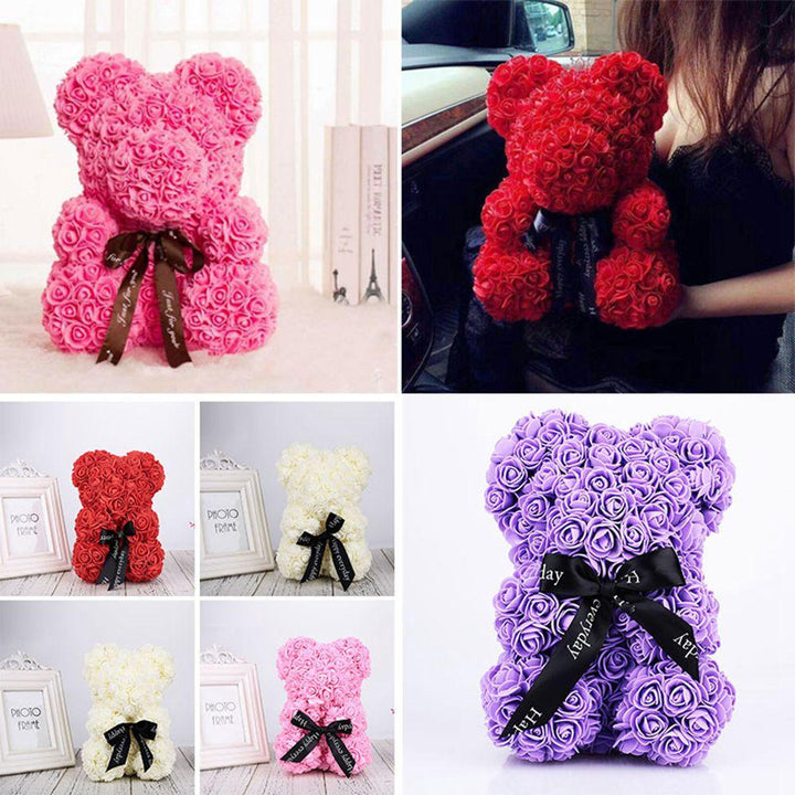 Valentine's Day Rosebud Bear | Skanto