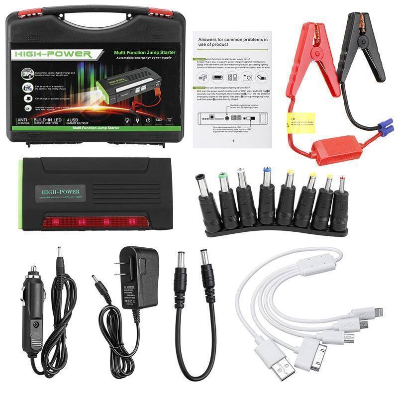 Skanto | 12 V Bil Hoppe Start Kit - Nødhjelp Booster