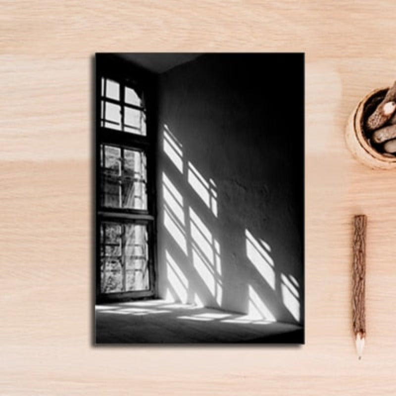 Nordic Scandinavian Interiors Love Print Girl - Canvas Picture