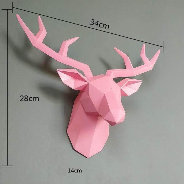 Deer Head Modern Home Decor | Skanto