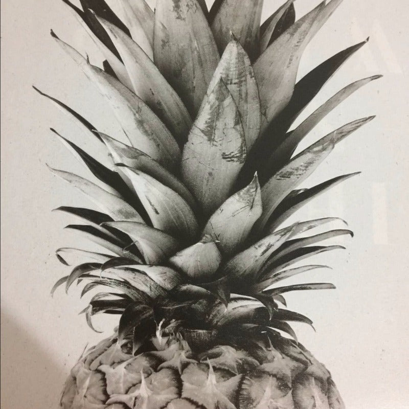 Ananas Be Brave & Kind Klassiske Sitater - Lerret Veggkunst Maleri