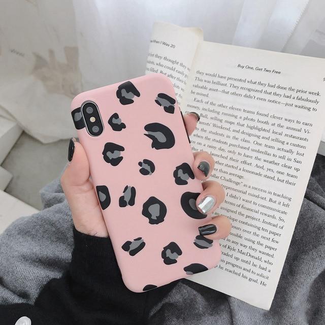 Luksuriøs leopardtrykk telefondeksel | Skanto