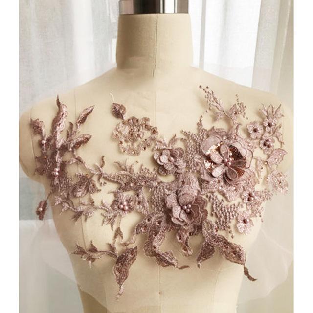 Brodert Perle Blomst Sybar Patching | Skanto