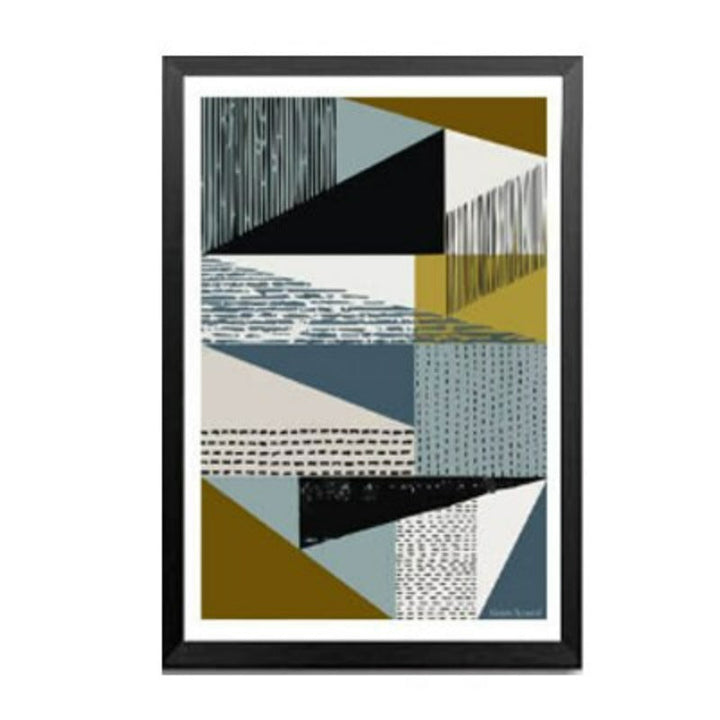 Fargerike prikker - lerretsveggkunstmaleri | Skanto
