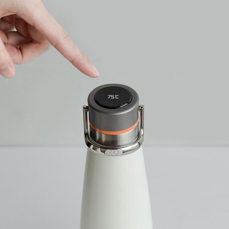 KlevaThermo - Temperaturskjerm Smart Termo Reise Flaske | Skanto