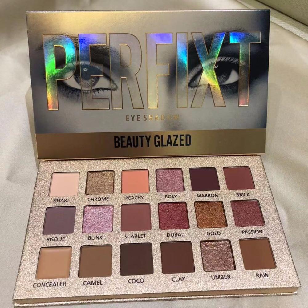 Perfixt - Den 18 Color Øyenskyggepalett | Skanto