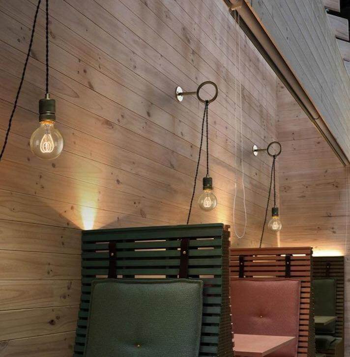 Nordic Retro Ring Vegglampe med Speil | Skanto