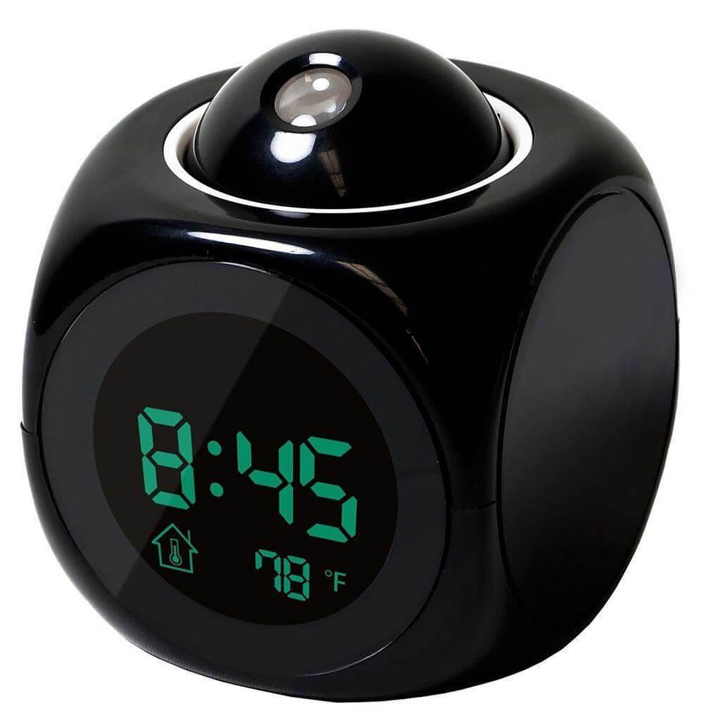 LCD Projection Digital Alarm Clock | Skanto