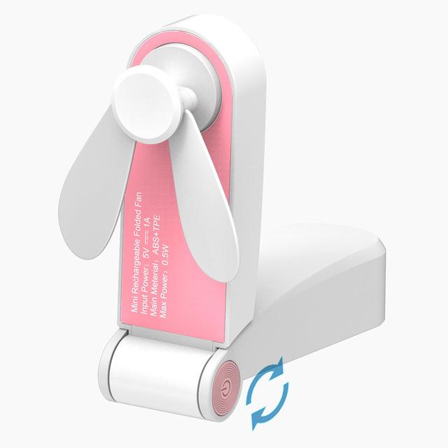 FanMe - USB-ladbar bærbar mini vifte | Skanto