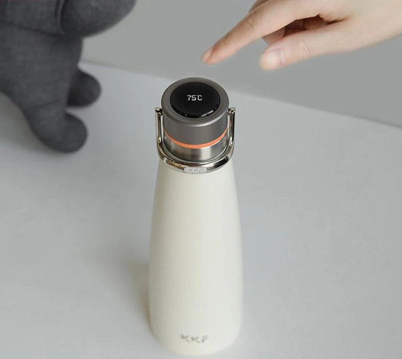 KlevaThermo - Temperaturskjerm Smart Termo Reise Flaske | Skanto
