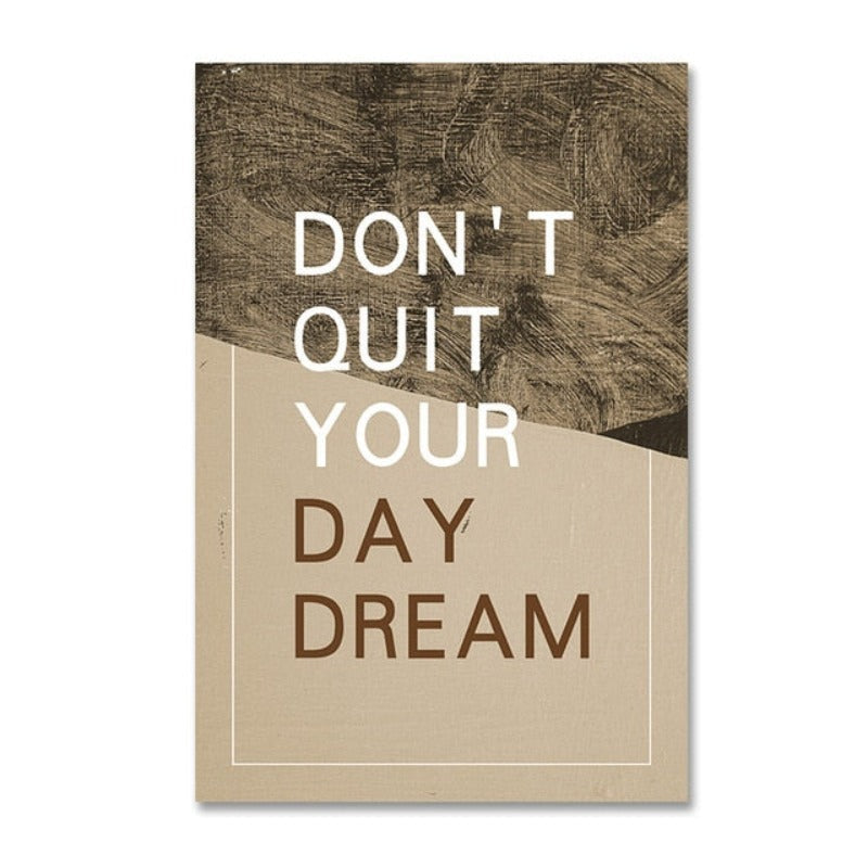 Day Dream David - Lerret Veggkunst Maleri