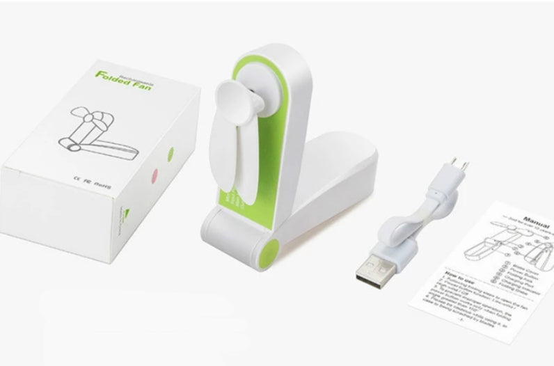 FanMe - USB-ladbar bærbar mini vifte | Skanto