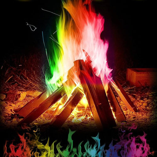 FireColor - Magisk Fargerik Ild Pulver | Skanto