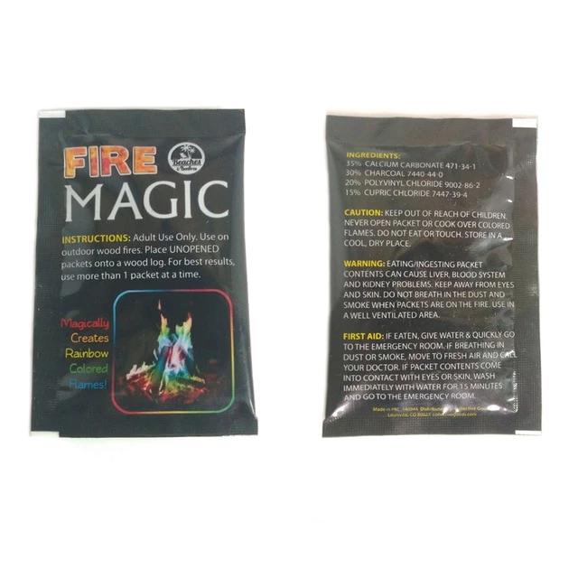 FireColor - Magisk Fargerik Ild Pulver | Skanto