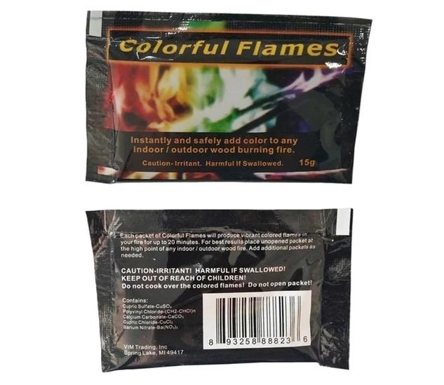 FireColor - Magisk Fargerik Ild Pulver | Skanto