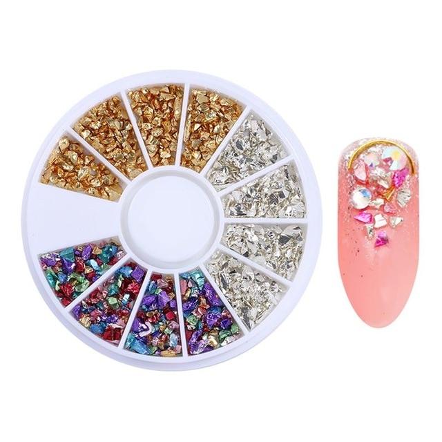 Rhinestone Nail Art Beads | Skanto