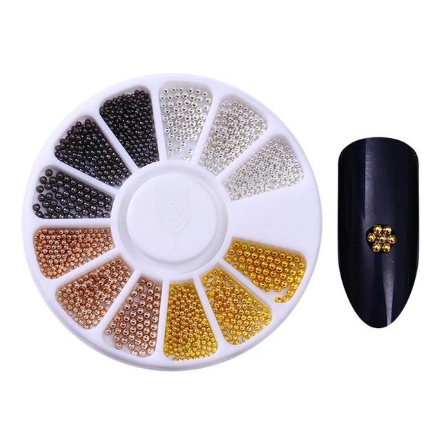 Rhinestone Nail Art Perler | Skanto