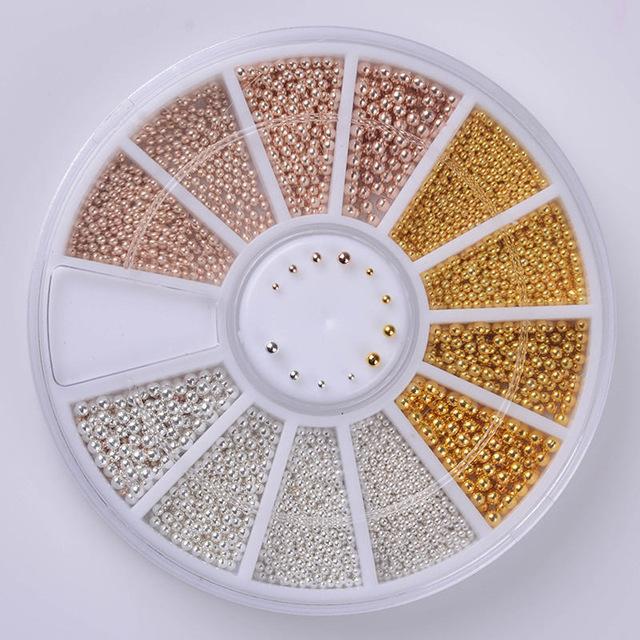 Rhinestone Nail Art Beads | Skanto