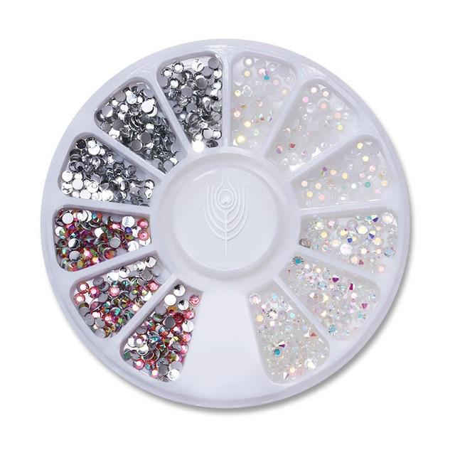 Rhinestone Nail Art Beads | Skanto