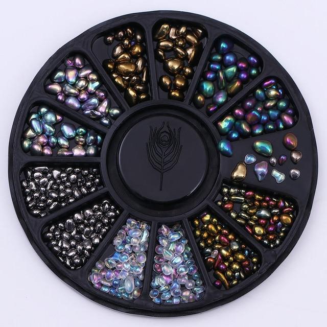Rhinestone Nail Art Beads | Skanto
