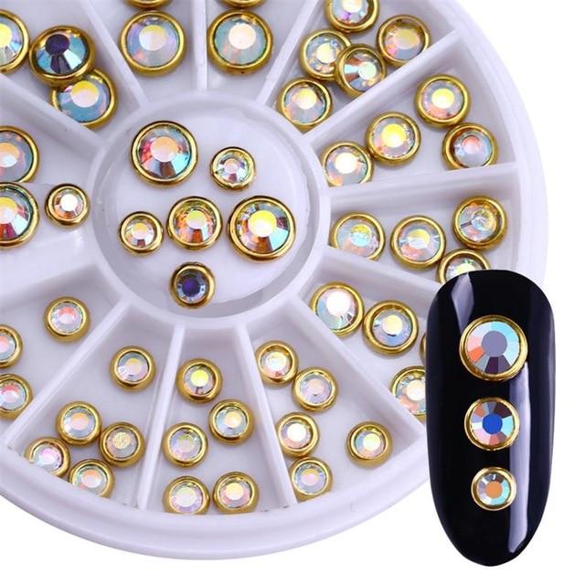 Rhinestone Nail Art Perler | Skanto